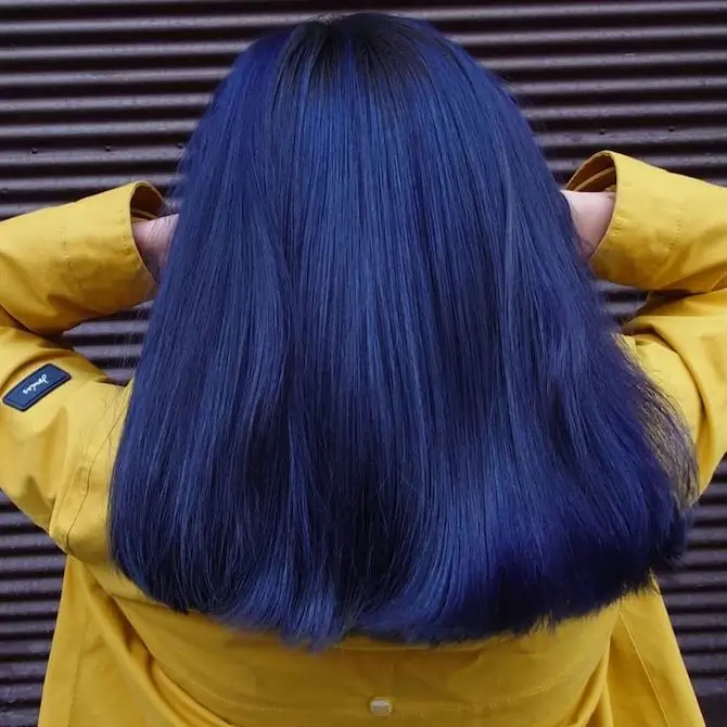 Dark Blue Hair Dye