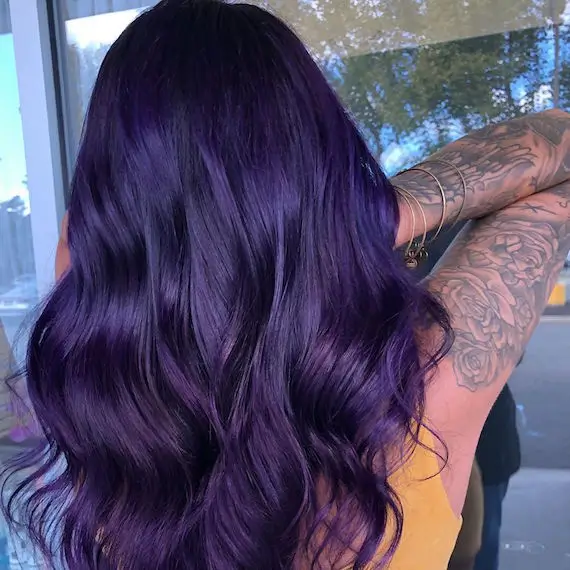 Purple Hair Dye for Dark Hair